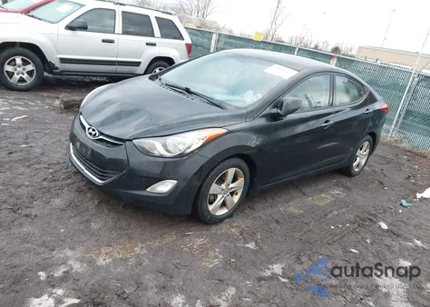 2013 Hyundai Elantra Gls z USA, uszkodzony, nr VIN 5NPDH4AE6DH331475